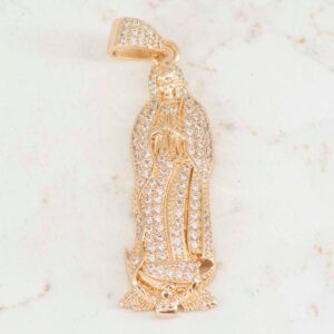 DIJE VIRGEN MARIA GRANDE CIRCONES