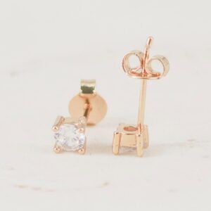 TOPO CIRCON REDONDO 4MM 4 PUNTAS