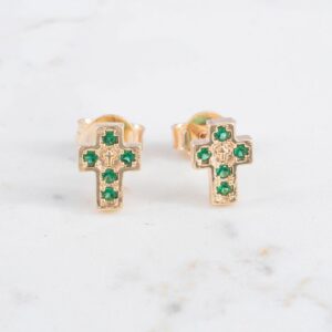 TOPO CRUZ CIRCONES ESMERALDA