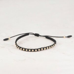 PULSERA TEJIDA 3MM LISO 18B CUBIERTO