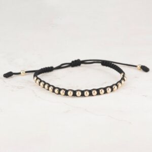 PULSERA TEJIDA 4MM 18B CUBIERTO