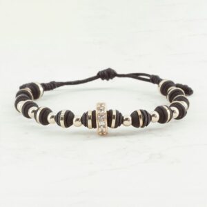 PULSERA BALINERIA TAMBOR CRISTAL