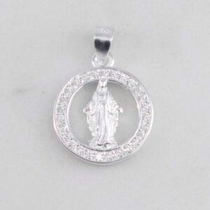 DIJE MILAGROSA CIRCULO CIRCONES