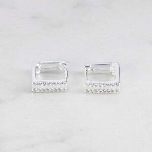 CANDONGA CUADRADA CIRCONES 2 LINEAS 10MM